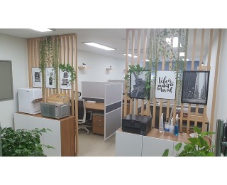 (가격인하) 개별 파티션의 전용공간 사무실 공유합니다.