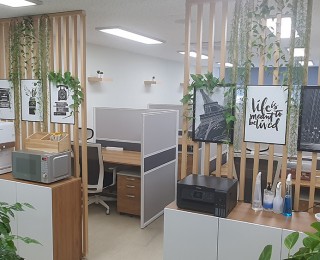 [마곡]개별 파티션의 전용공간 사무실 공유합니다.